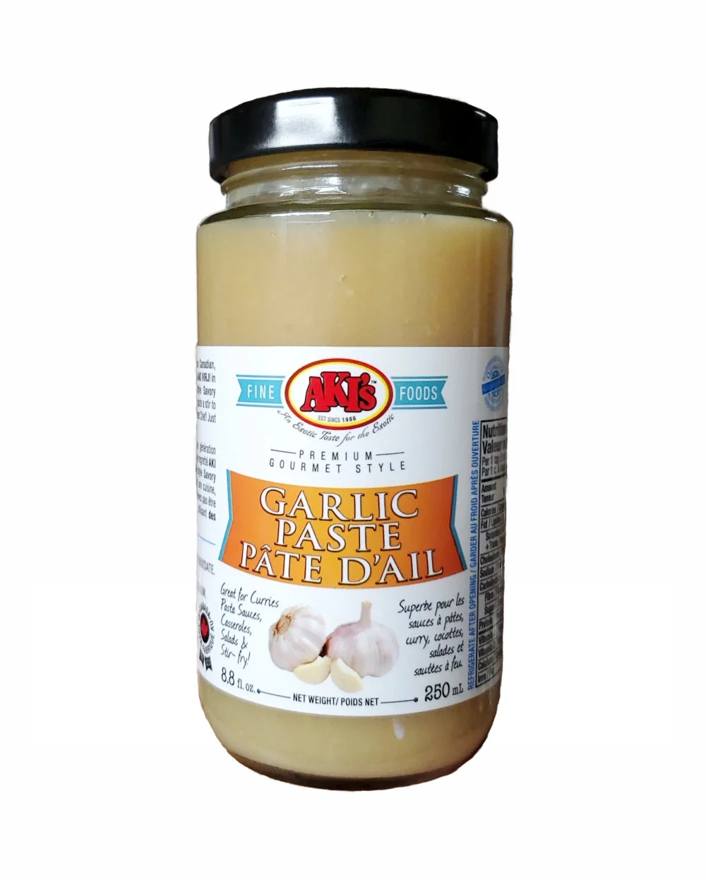Aki's Aki's Garlic Paste 250ml 250ml